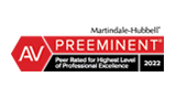 Martindale Hubbell AV Rated